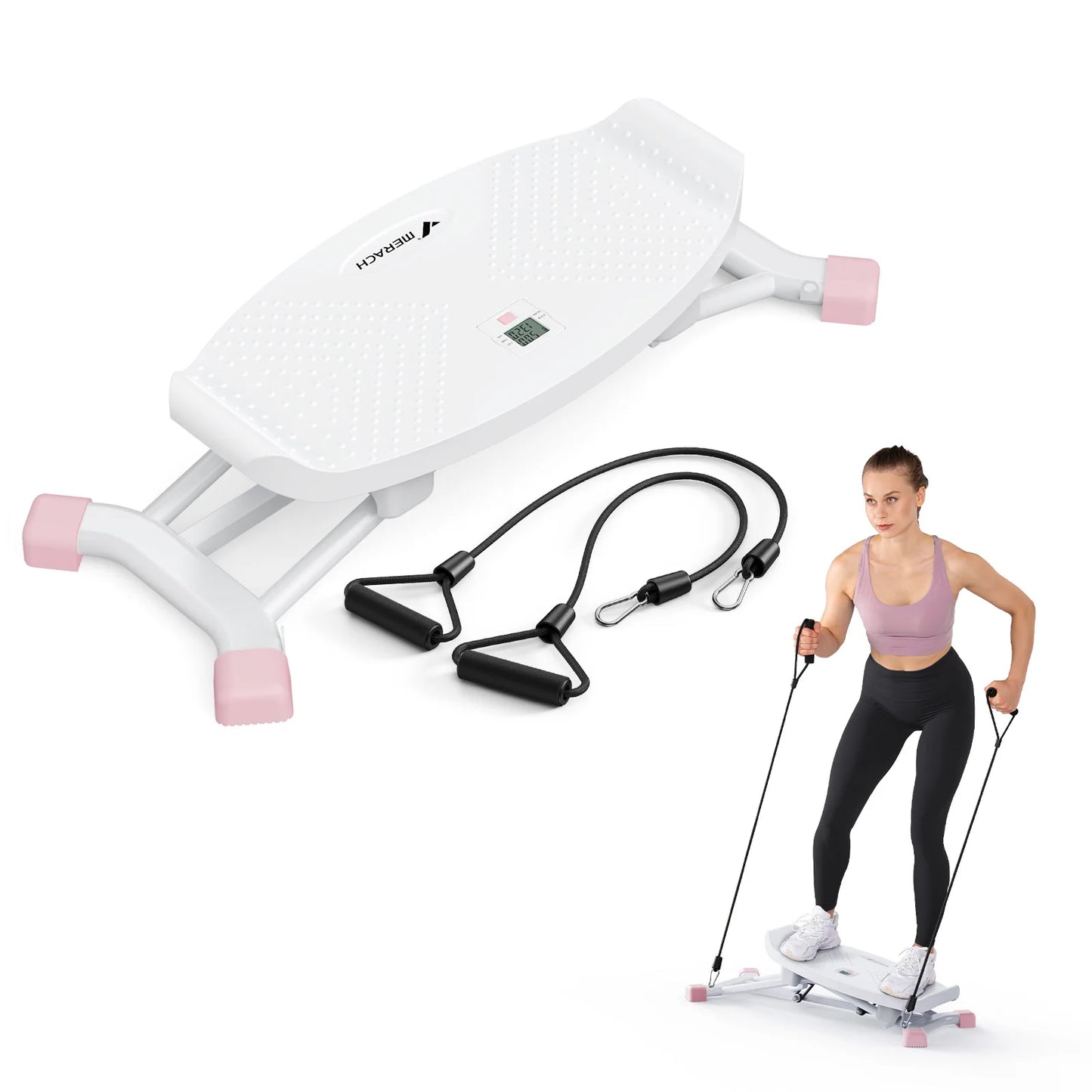 Merach Ski Machine Simulated Ski Training For Leg And Full Body Cardio Fitness