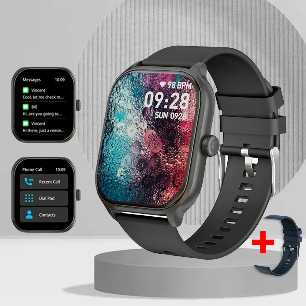 LAXASFIT Smart Watch With Bluetooth Calls IP68 Waterproof