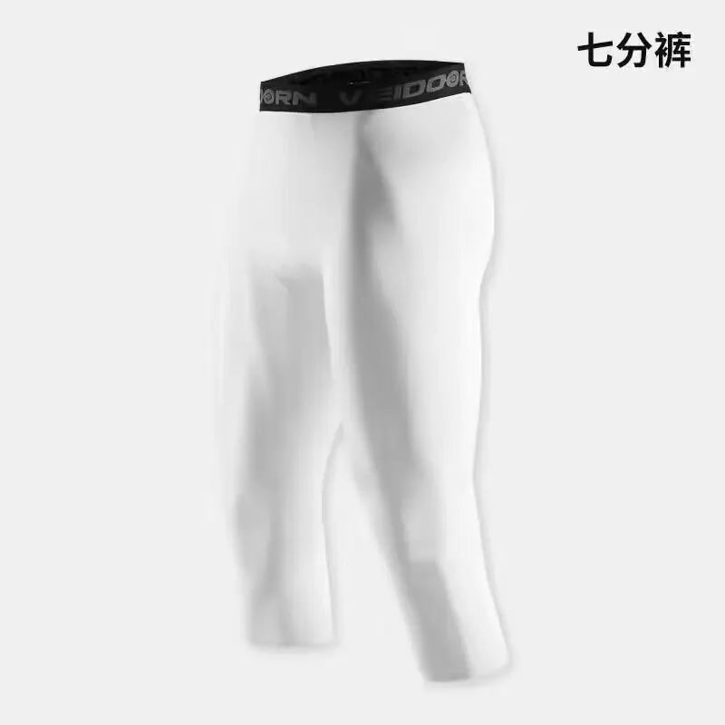 Mens Compression Pants Tights Cool Dry Baselayer For Running