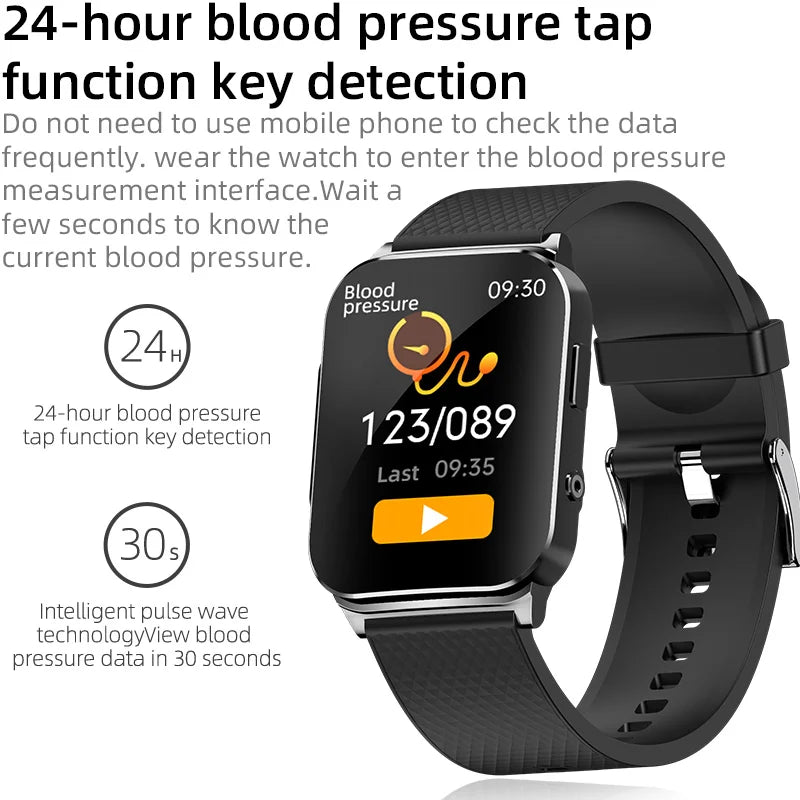 Vitality Wellness Store ECG HRV Smart Watch Blood Pressure Temperature