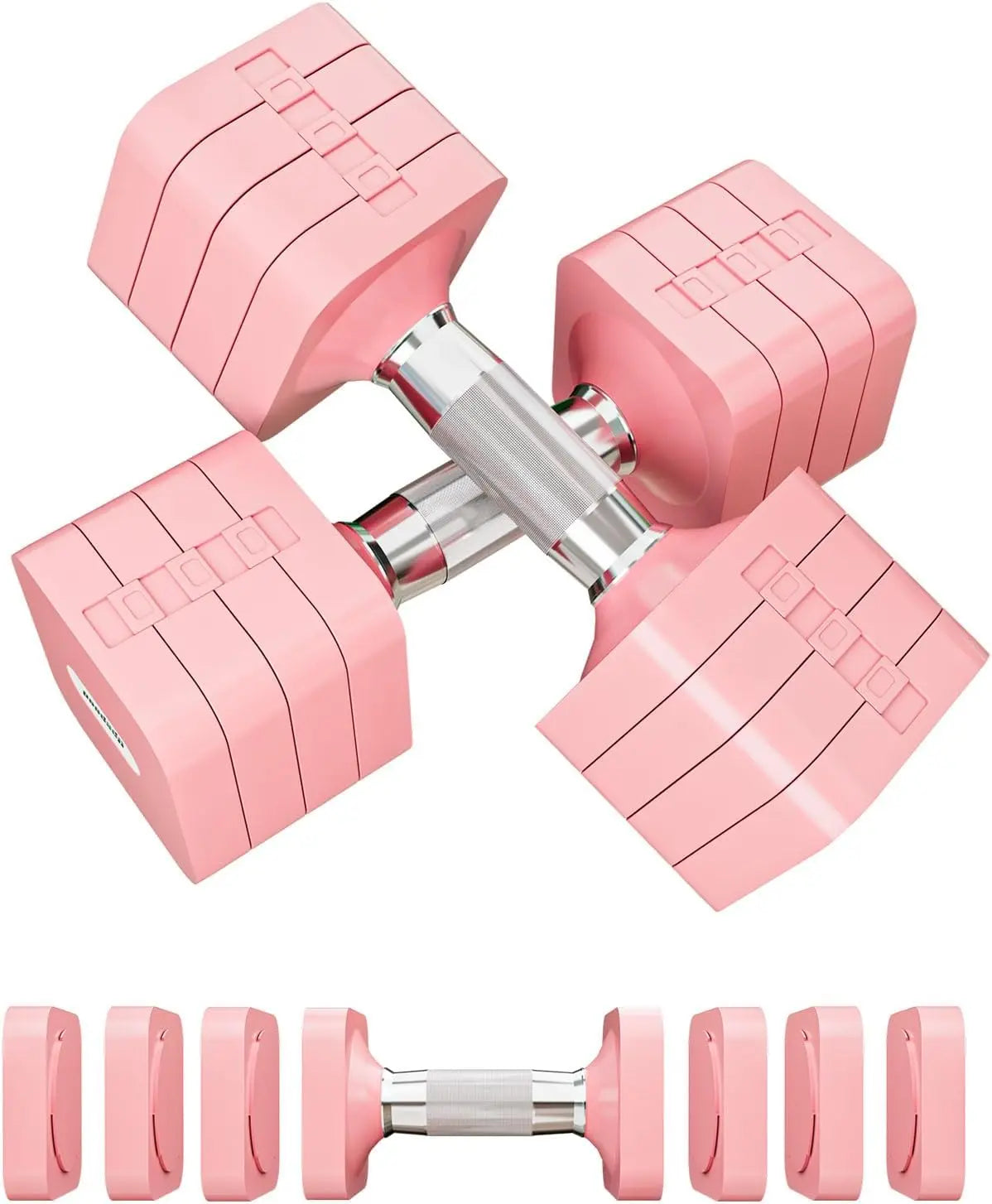 Adjustable Dumbbell Set for Home Gym Strength Training