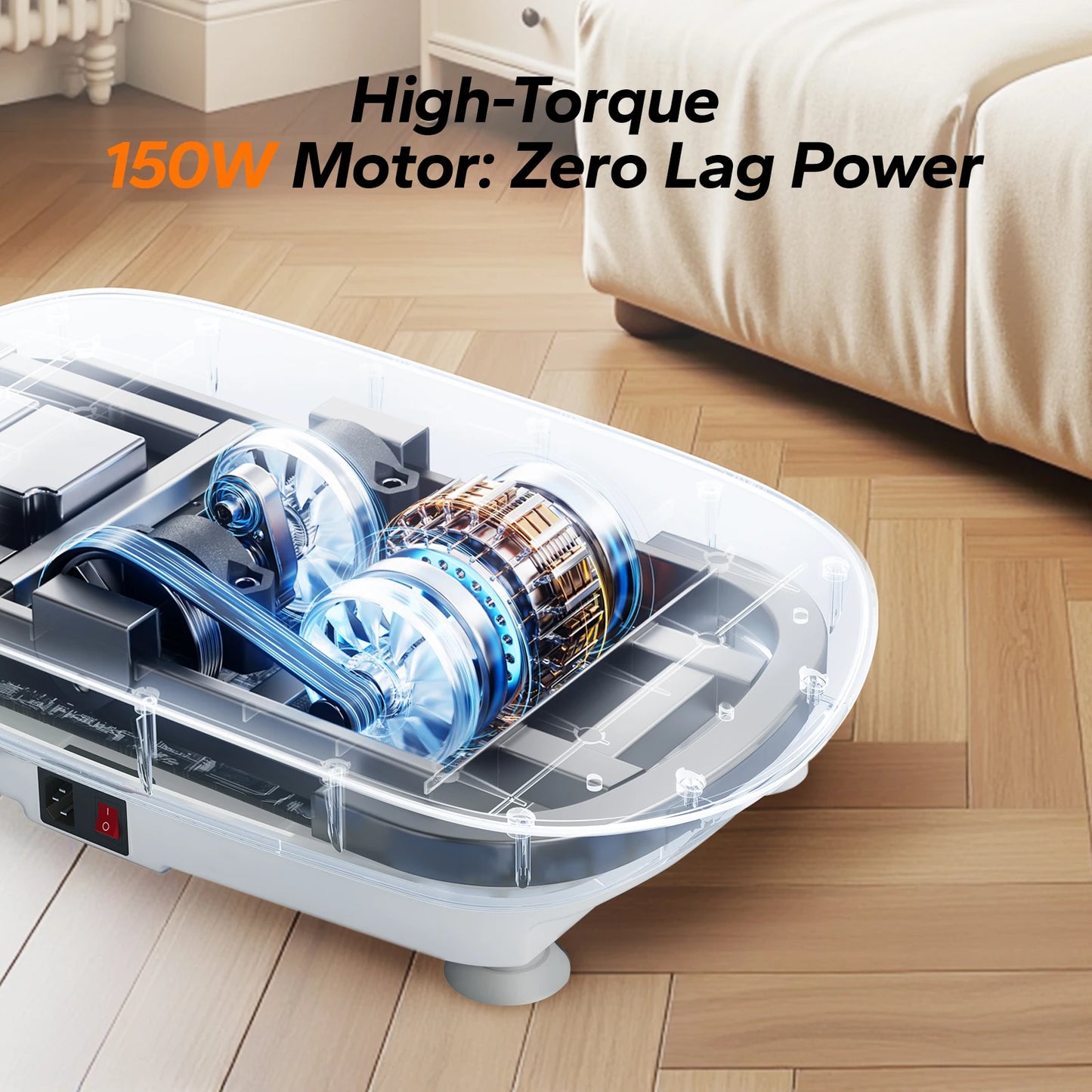 Merach Vibration Plate Exercise Machine For Whole Body Fitness Workout