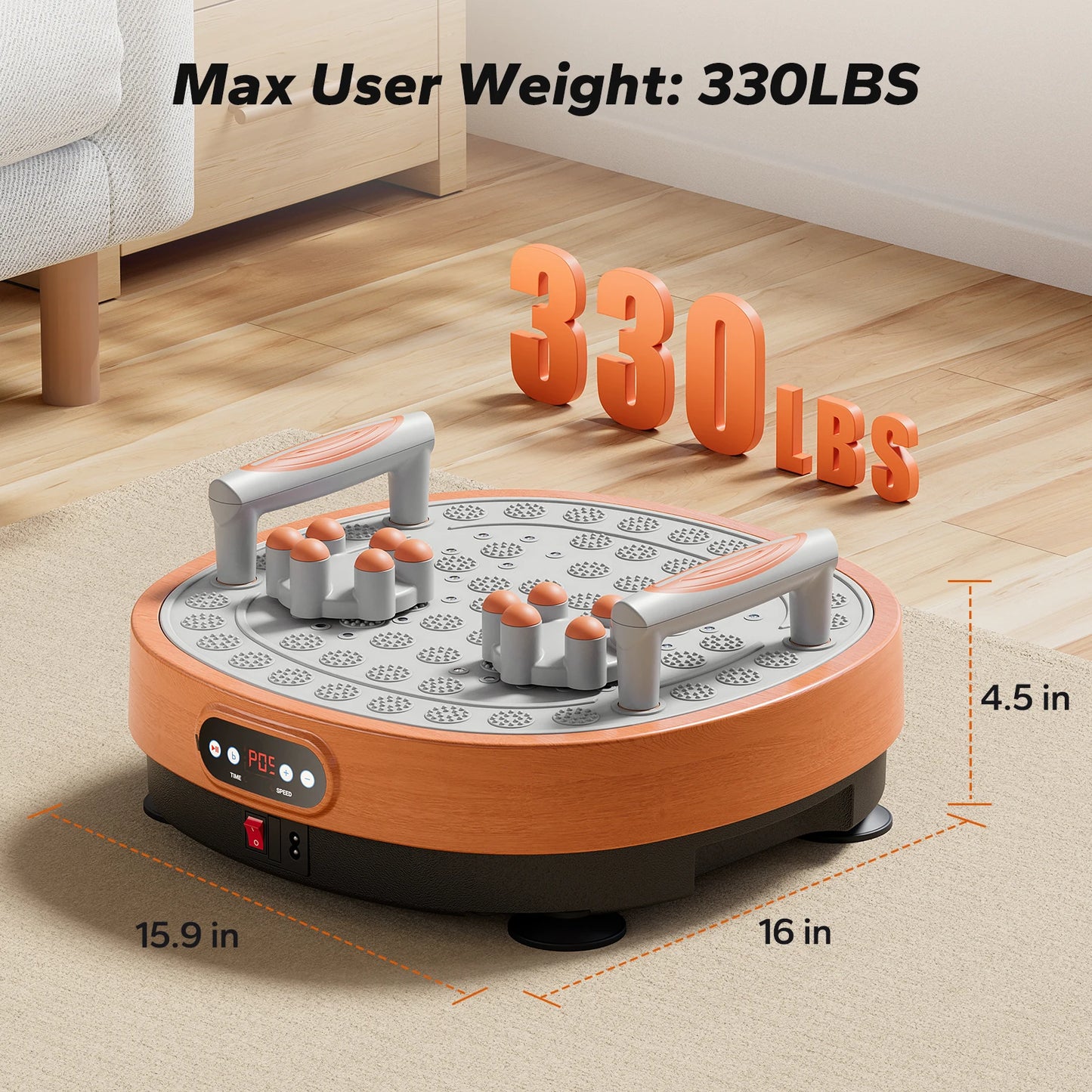 Merach Vibration Plate Exercise Machine For Whole Body Vibration