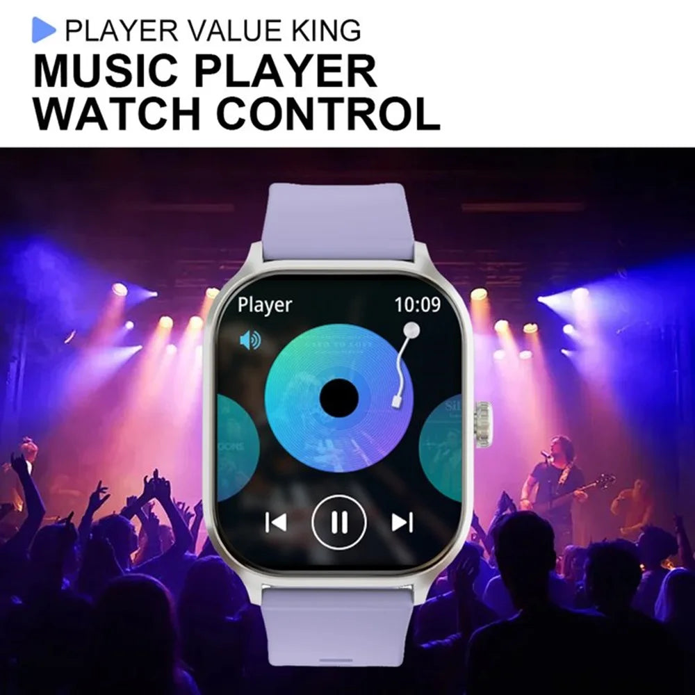 LAXASFIT Smart Watch With Bluetooth Calls IP68 Waterproof