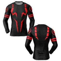 Jujutsu Kaisen Compression Shirt Men 3D Sukuna Print Breathable Quick Dry