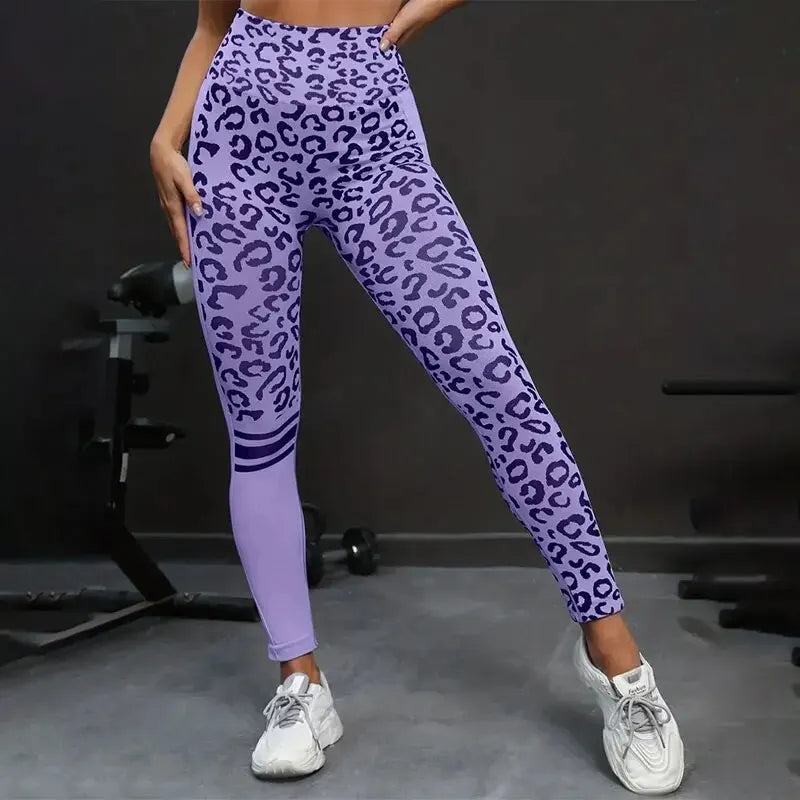 Women's Yoga High Waist Tights Seamless Quick Dry Pants