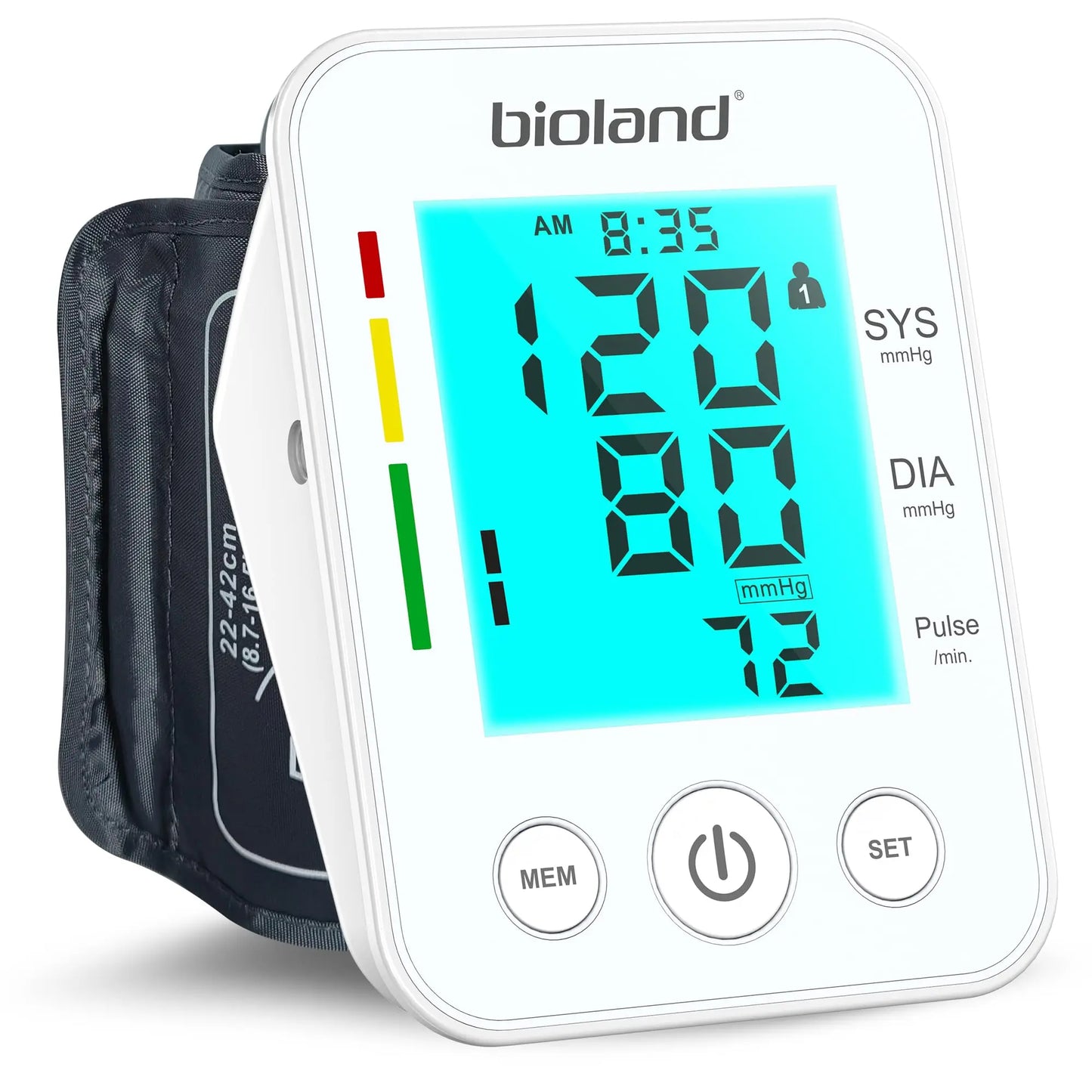 Bioland Upper Arm Blood Pressure Monitor Automatic Digital BP Device