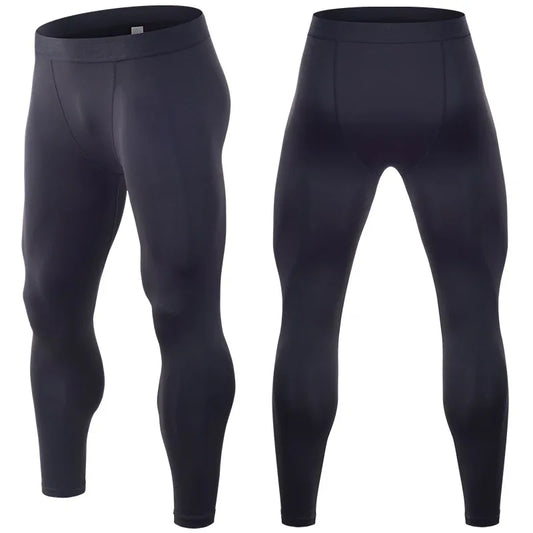 Men's Compression Sports Pants Fast Dry Running Tight Fit