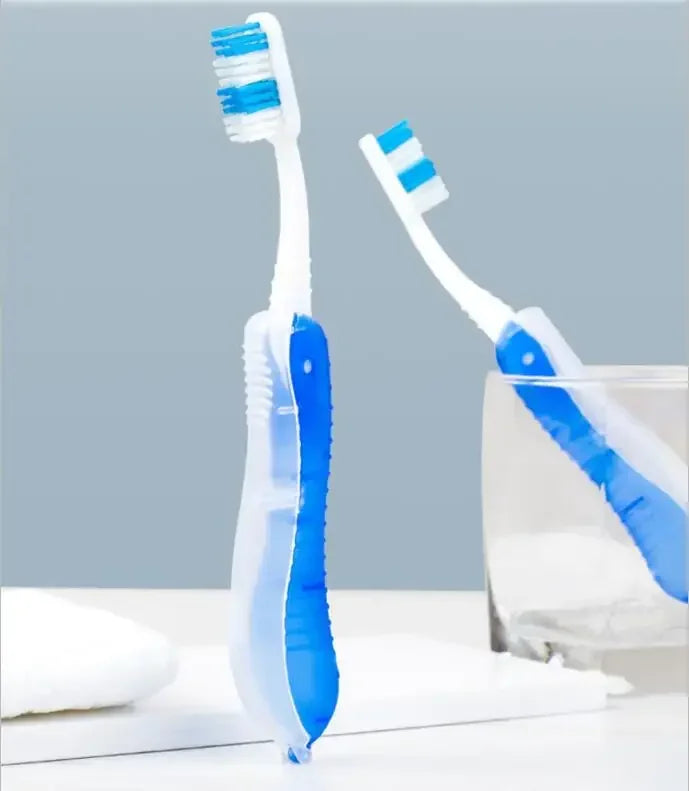 Vitality Wellness Store Portable Disposable Foldable Travel Toothbrush