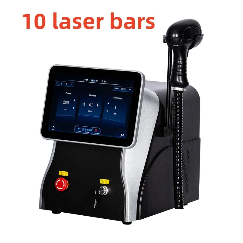 Myoslim 808nm Diode Laser Hair Removal Equipment With Ice Cooling