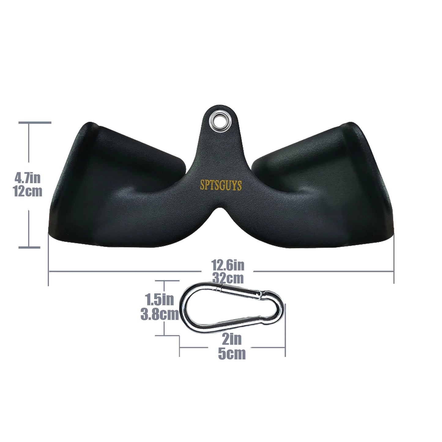 MARSAFIT Lat Pulldown Bar for Cable Pulley System Back Triceps