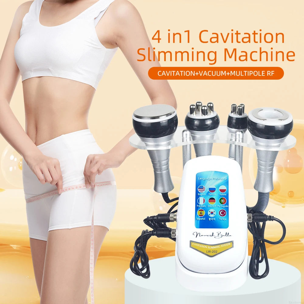 Skinterest 3in4in1 Body Slimming Massager Cavitation Machine