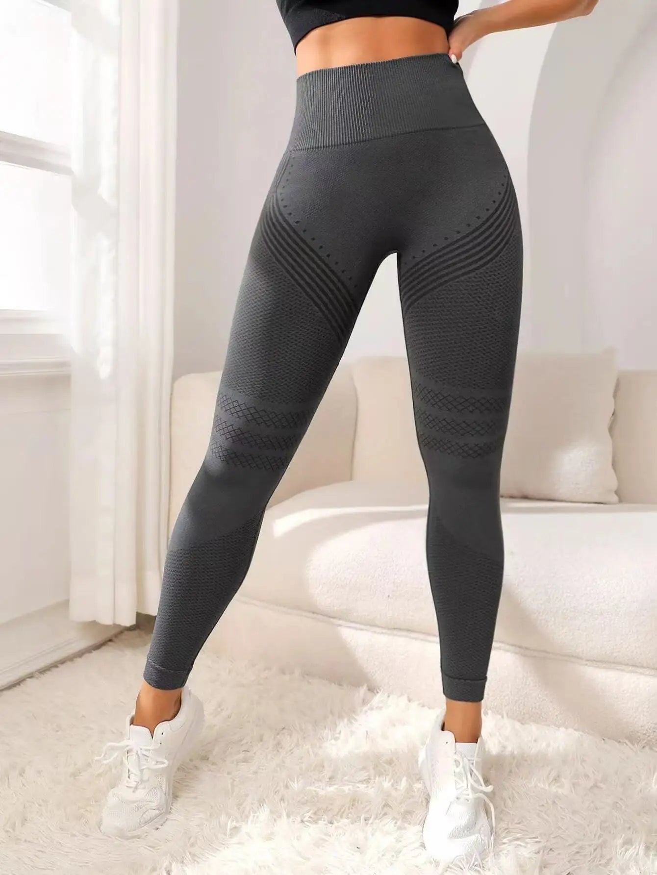 Slimove Cellulite 3D Leggings High Waist Butt Lifting Gym