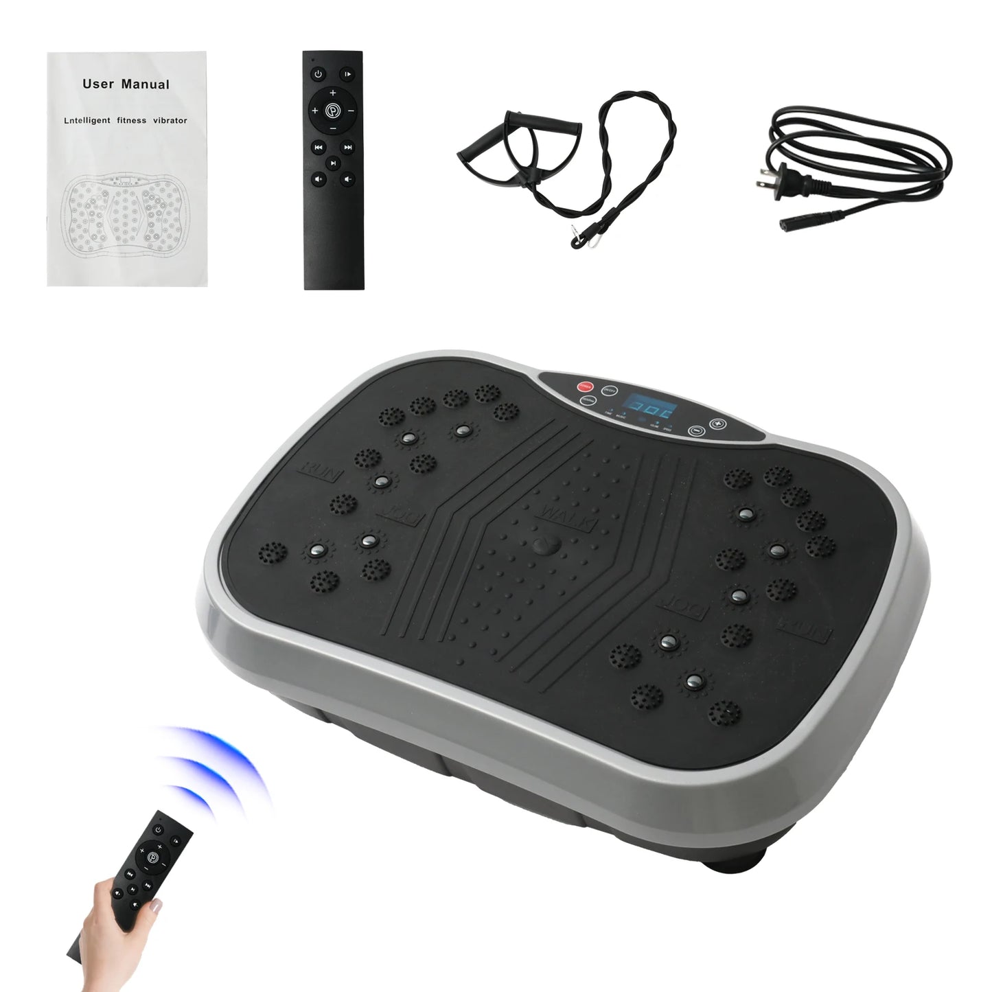 Vitality Wellness Store Vibration Plate Exercise Machine For Home Fitness