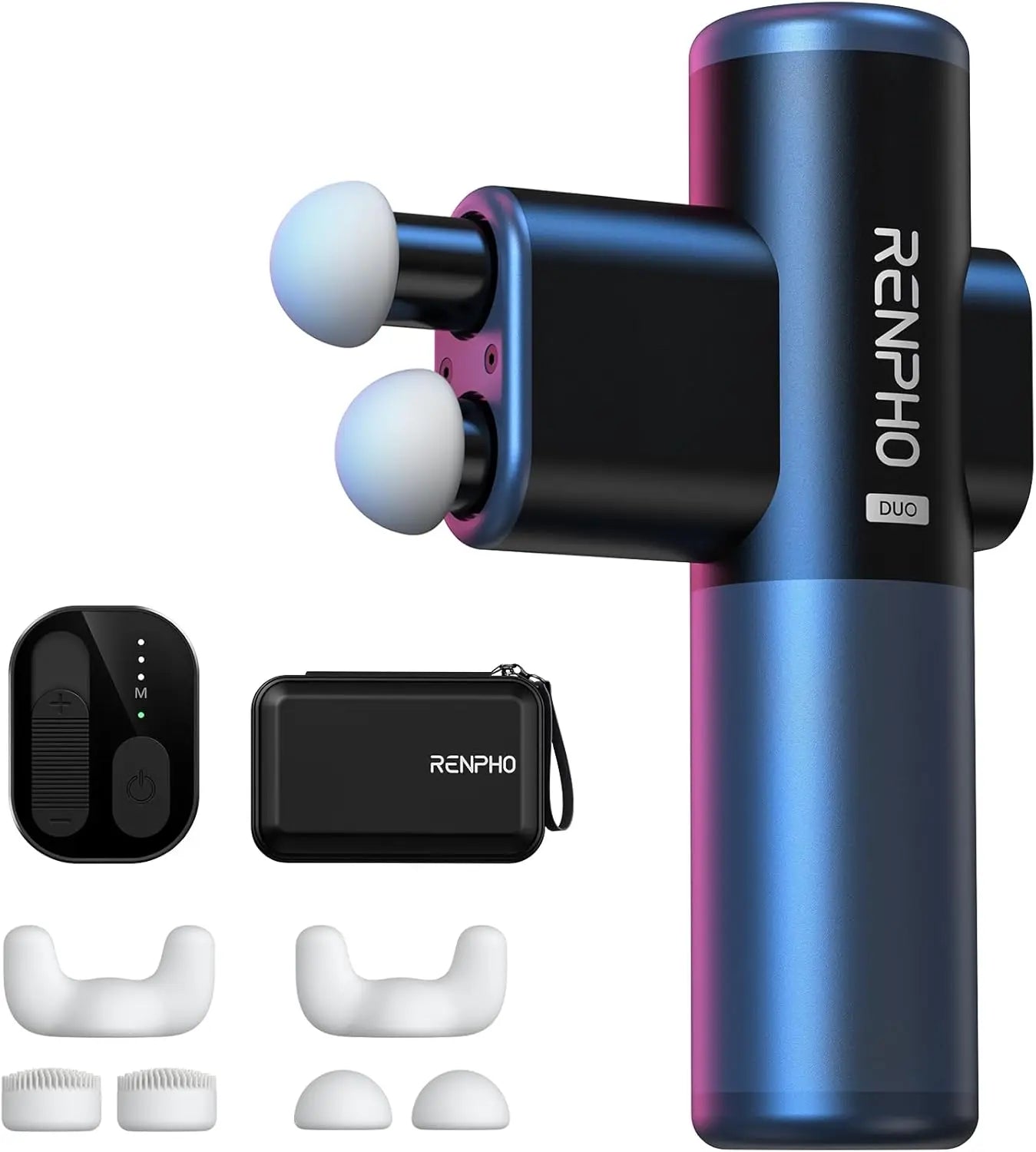 Duo Mini Massage Gun With Dual Heads 3 Modes Advanced