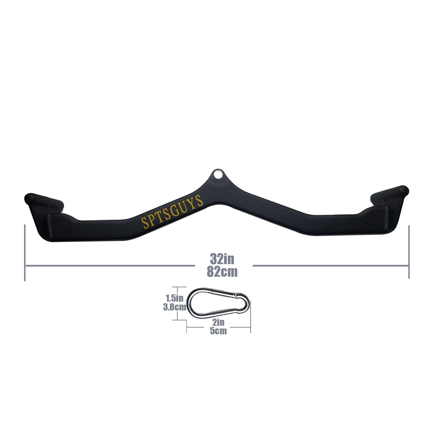 MARSAFIT Lat Pulldown Bar for Cable Pulley System Back Triceps