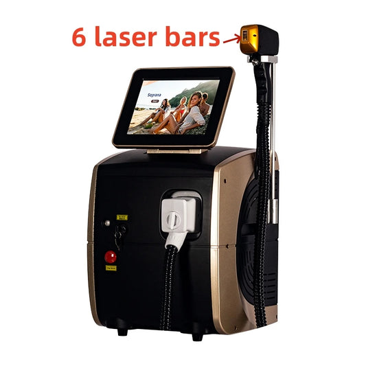 Myoslim 808nm Diode Laser Hair Removal Equipment With Ice Cooling