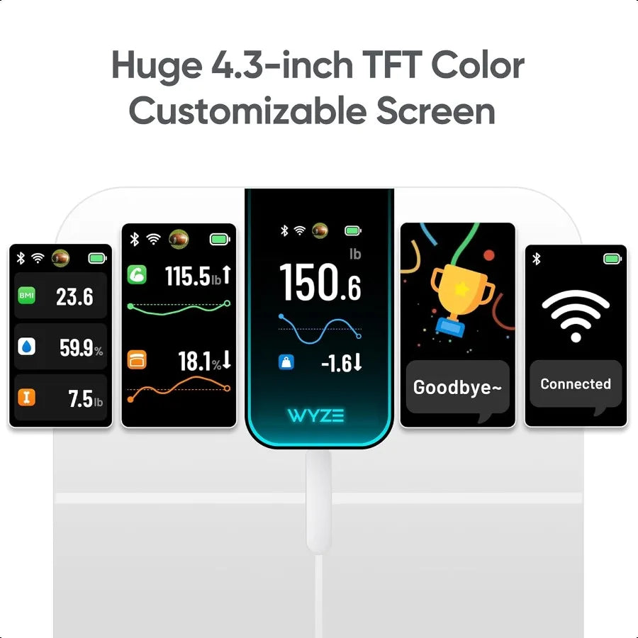 Smart Scale Ultra With BMI Muscle Mass And WiFi Bluetooth