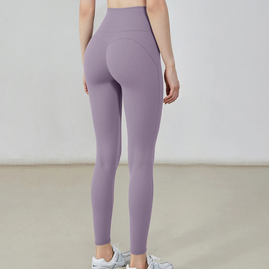 High Waist Yoga Pants For Women Antibacterial Sport Leggings Fitness
