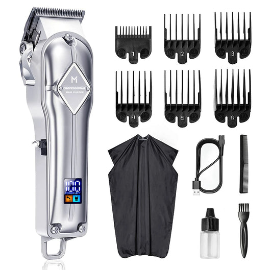 Fairywill Hair Clippers Professional Cordless Trimmer Grooming Kit For Men