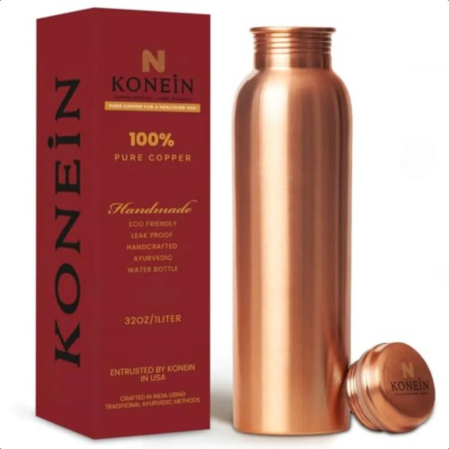 Ayurvedic Copper Water Bottle For Hydration And Healthy Living