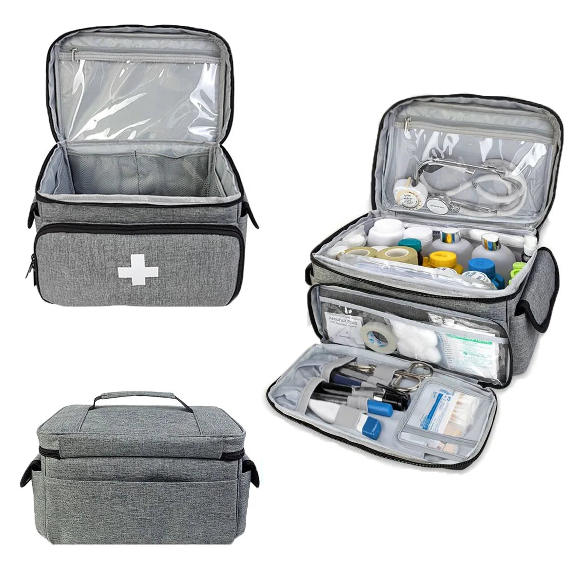 Waterproof First Aid Kit Compact Emergency Medical Survival Kit Home