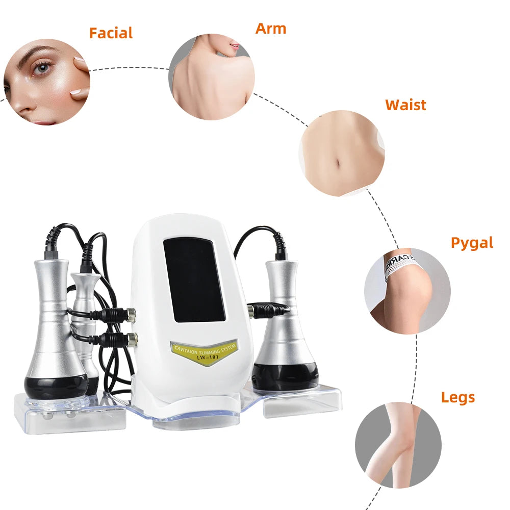 Skinterest 3in4in1 Body Slimming Massager Cavitation Machine