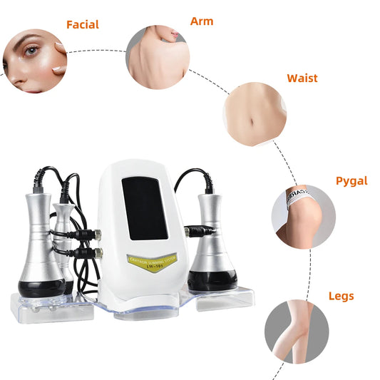Skinterest 3in4in1 Body Slimming Massager Cavitation Machine