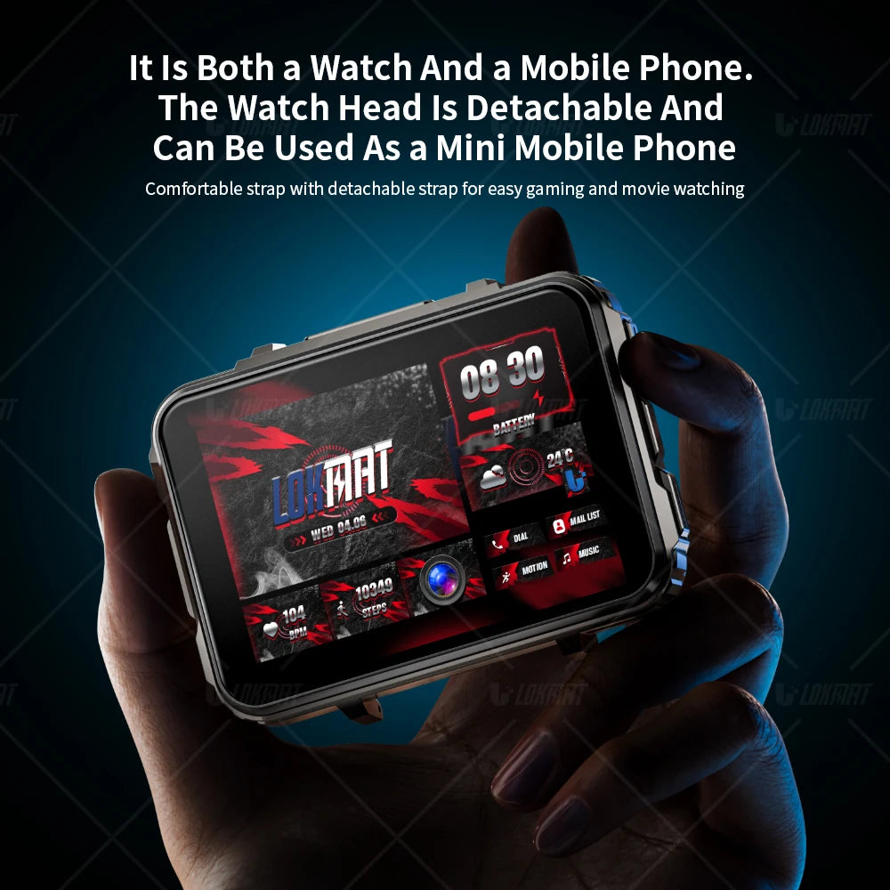 LOKMAT APPLLP 5 MAX Android Smartwatch Phone With 4G Calls