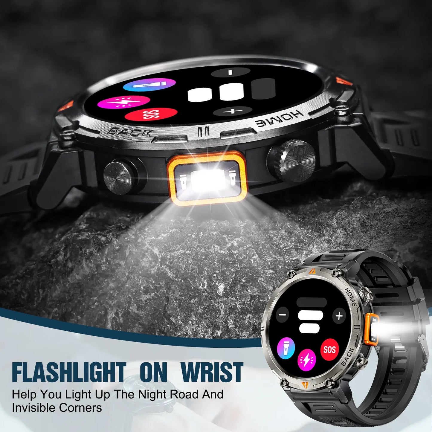 Vitality Wellness Store EIGIIS KE3 Smartwatch Bluetooth Call For Men Heart Rate