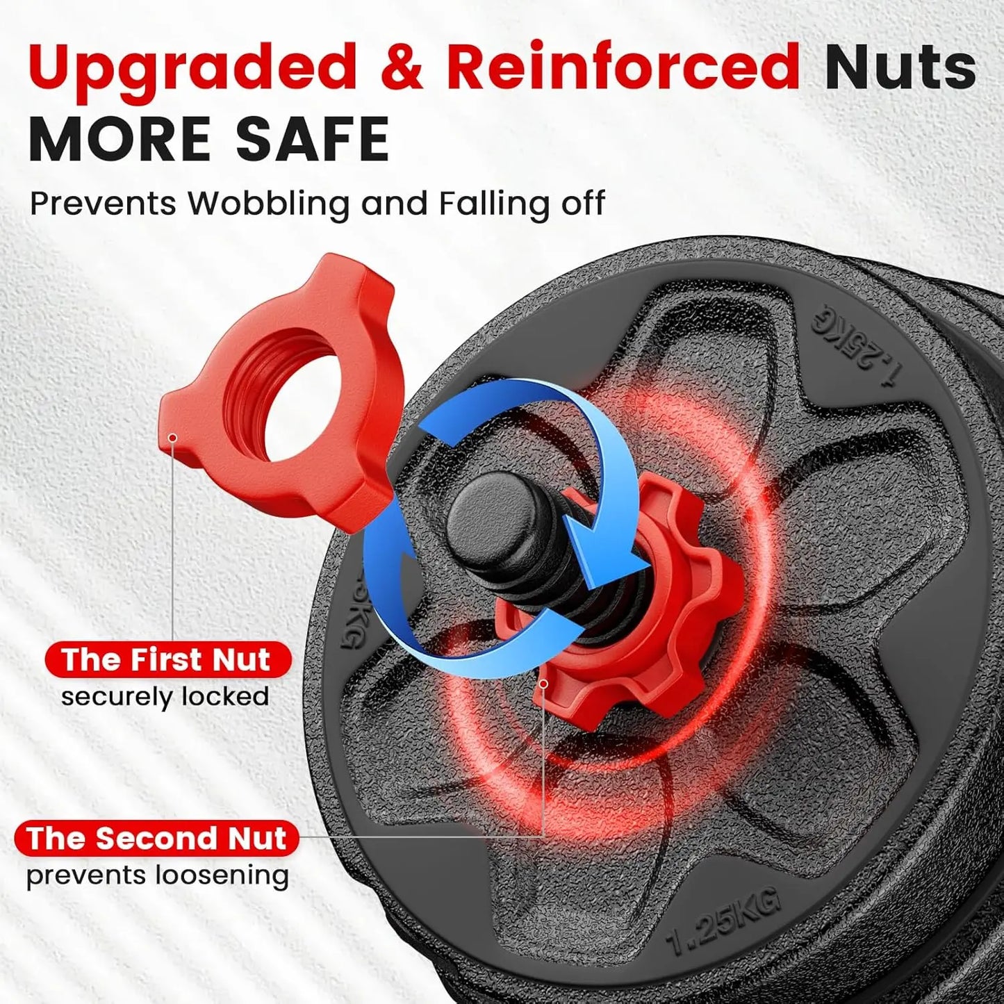 Adjustable Dumbbell Set Four In One Home Gym Strength Training