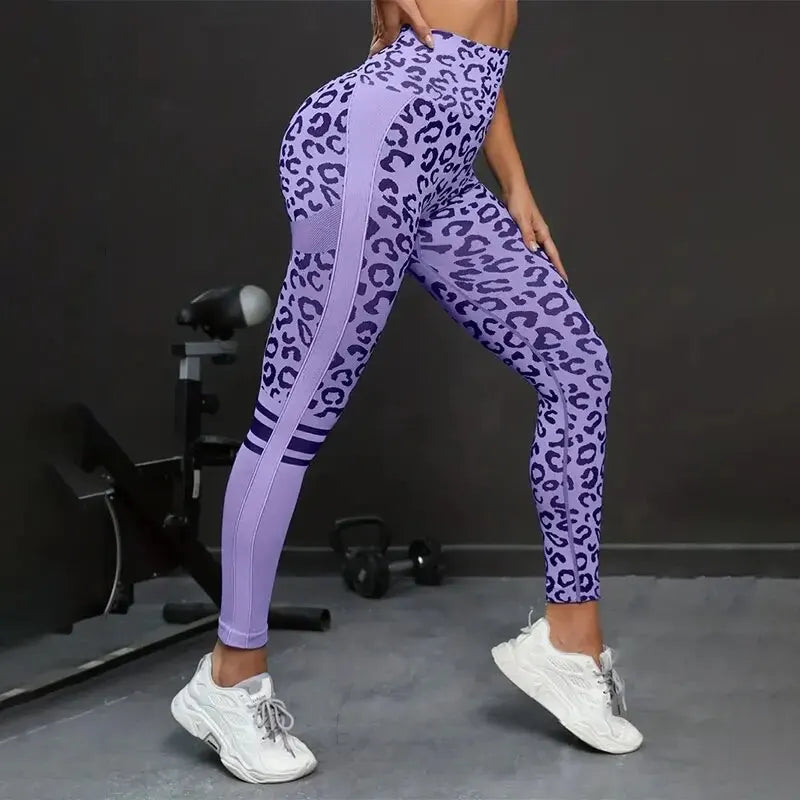 Women's Yoga High Waist Tights Seamless Quick Dry Pants
