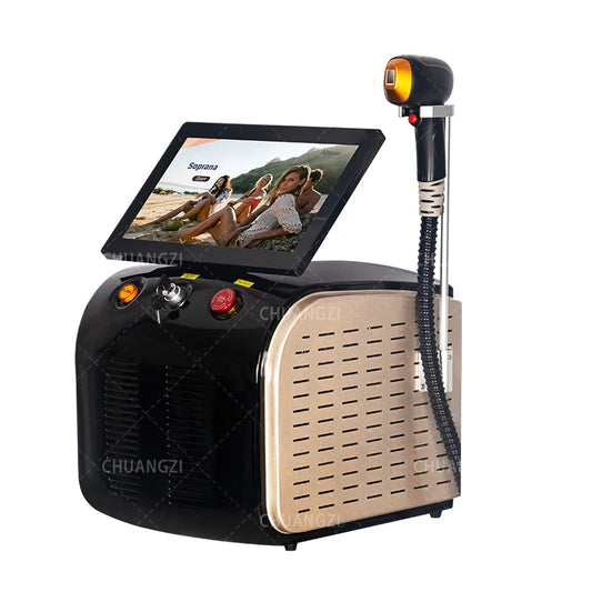 Myoslim Portable 808nm Diode Laser Hair Removal Machine 3 Wavelengths