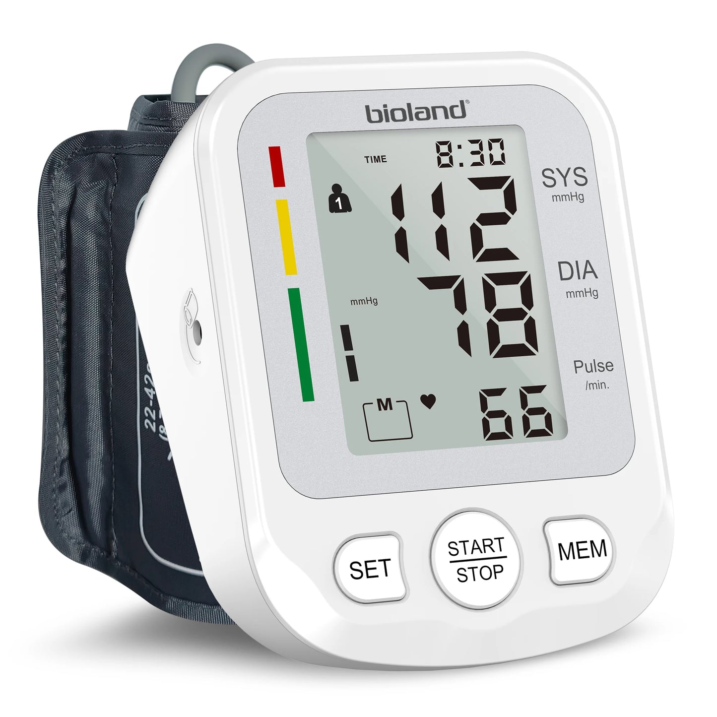 Bioland Upper Arm Blood Pressure Monitor Automatic Digital BP Device