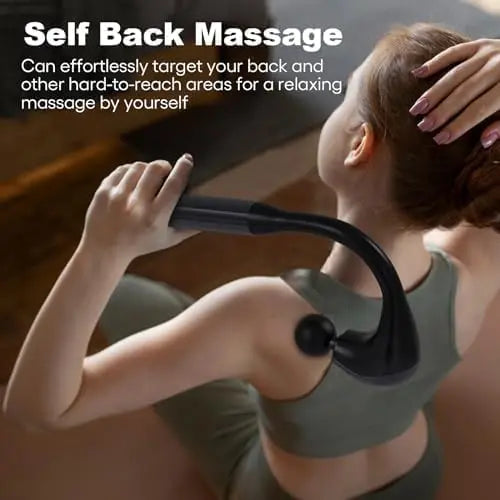 Deep Tissue Massage Gun With U Shaped Back Massager Neck