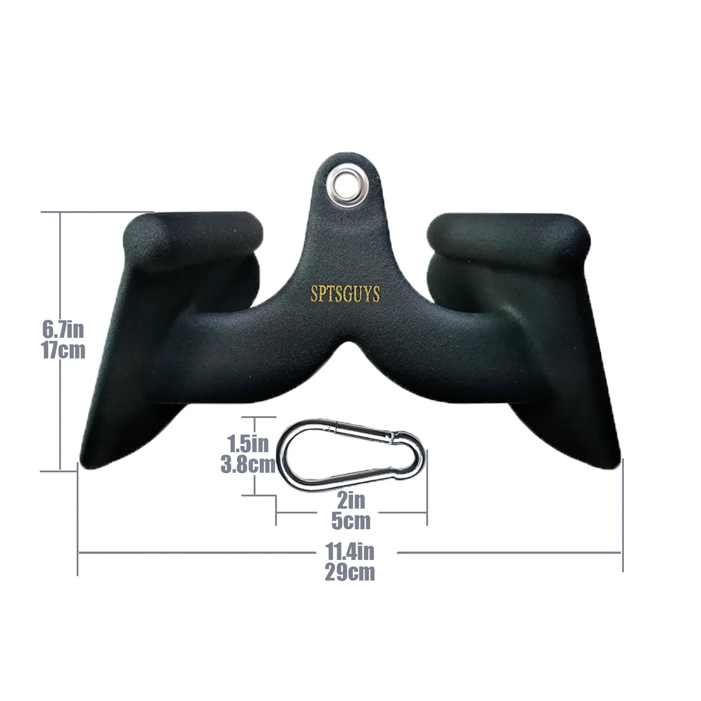 MARSAFIT Lat Pulldown Bar for Cable Pulley System Back Triceps