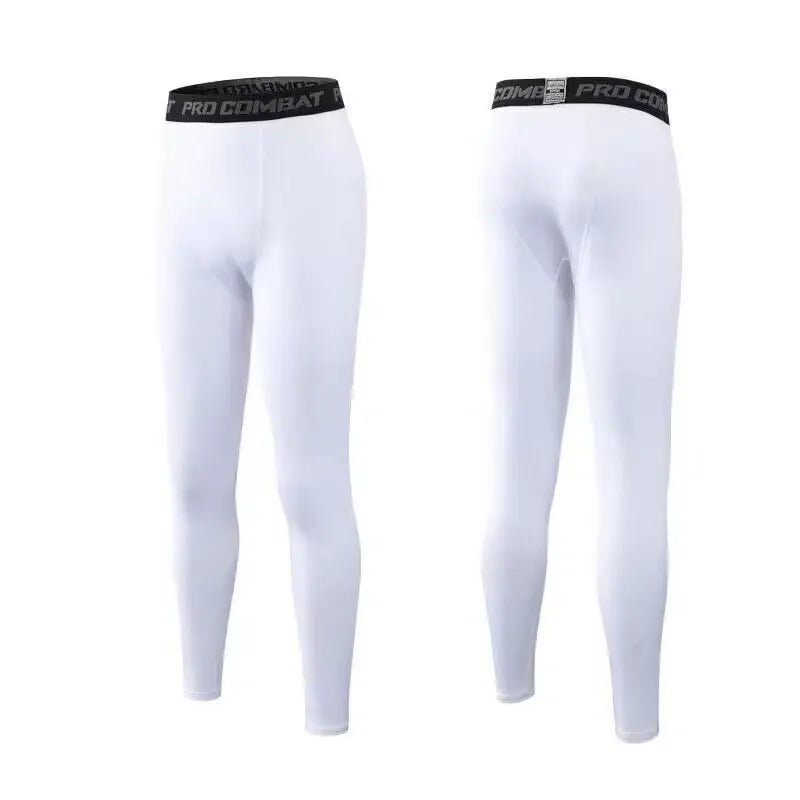 Mens Compression Pants Tights Cool Dry Baselayer For Running