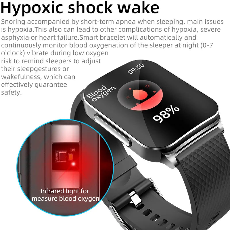Vitality Wellness Store ECG HRV Smart Watch Blood Pressure Temperature