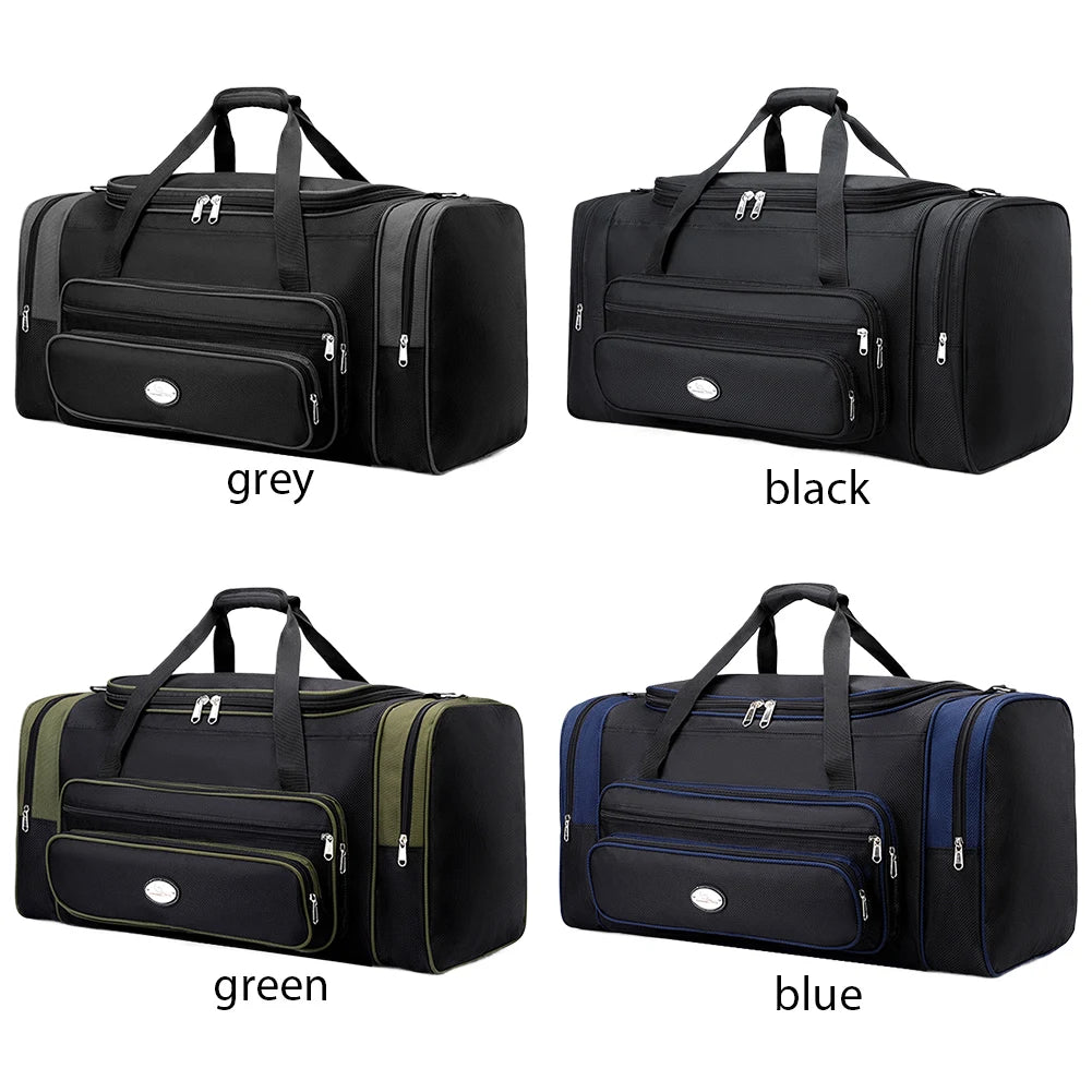 APWIKOGER Travel Duffle Bag Men Women Waterproof Weekender Shoe Compartment
