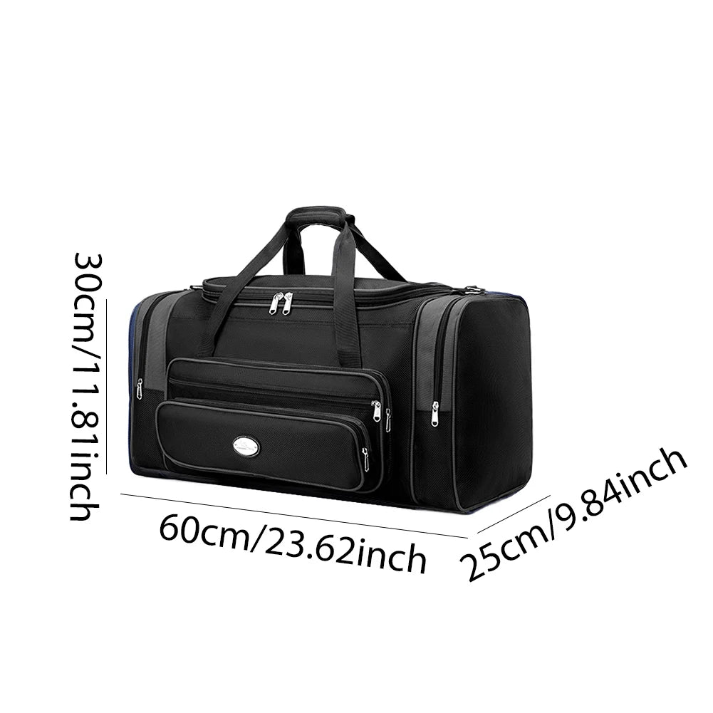 APWIKOGER Travel Duffle Bag Men Women Waterproof Weekender Shoe Compartment