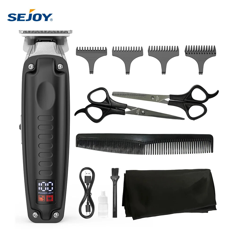 SEJOY Cordless Hair Clippers for Men Trimmer Kit Barber Machine