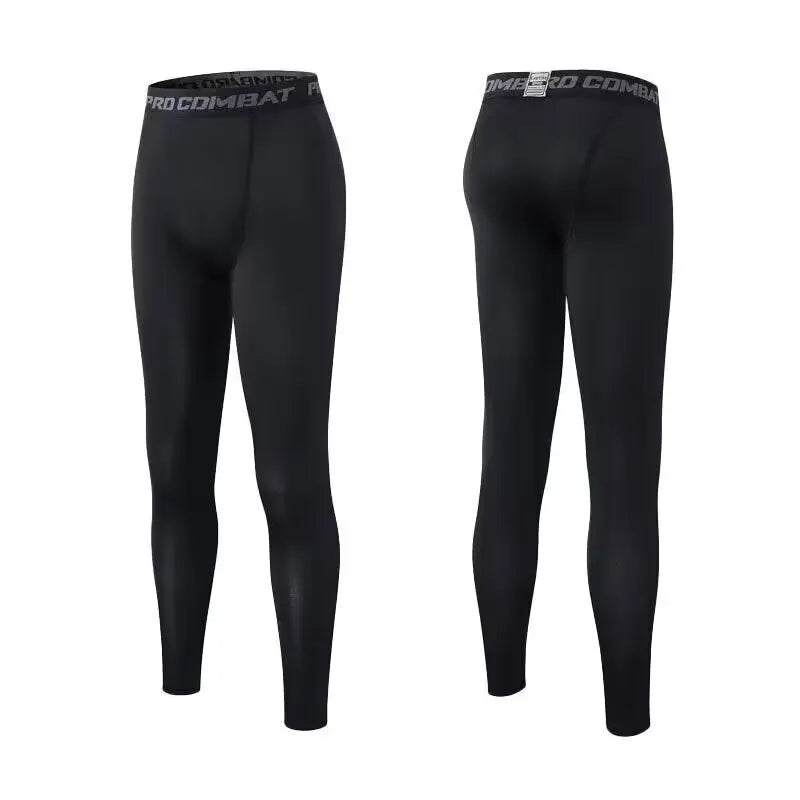 Mens Compression Pants Tights Cool Dry Baselayer For Running