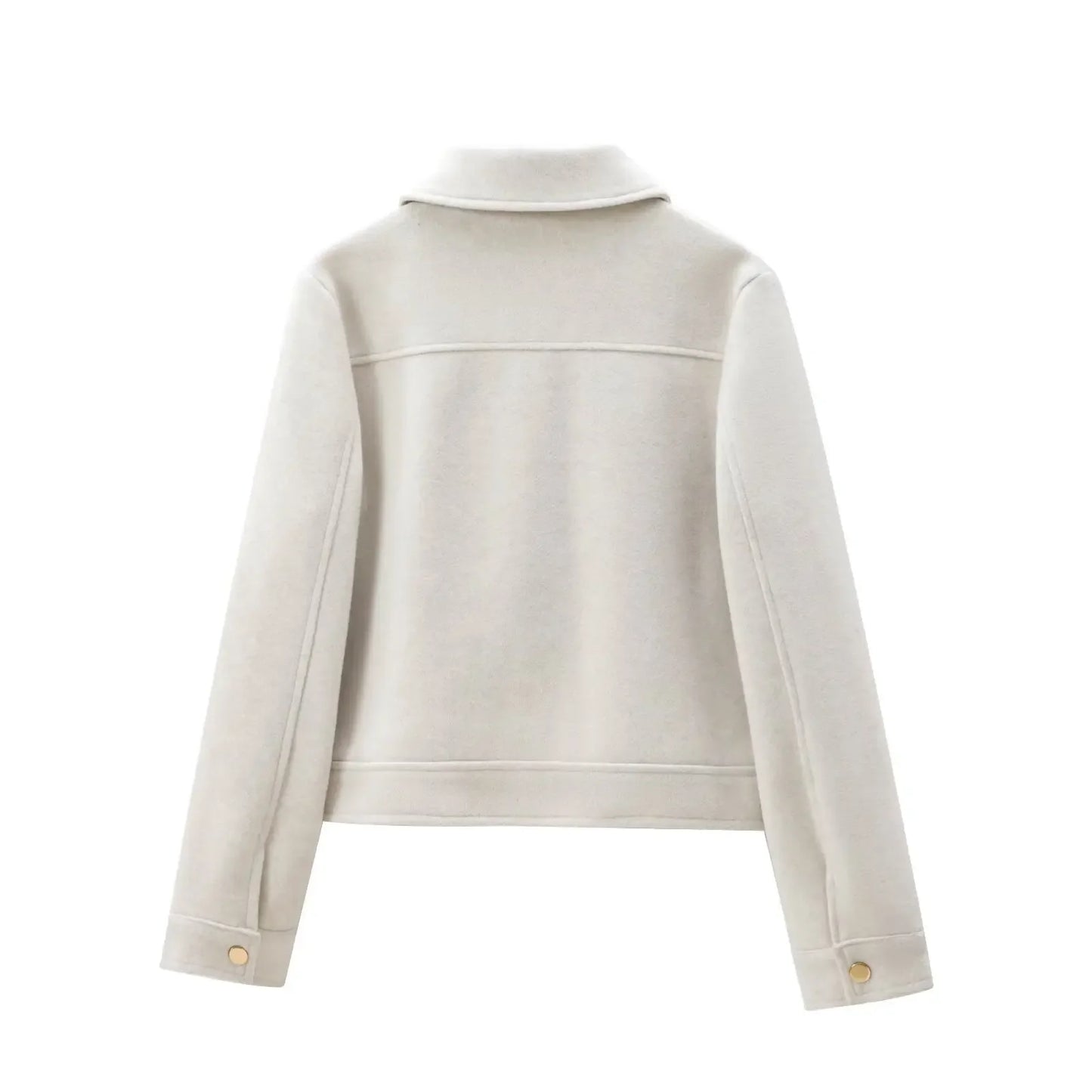 Women's Zipper Jacket Coat Outerwear Winter Elegant