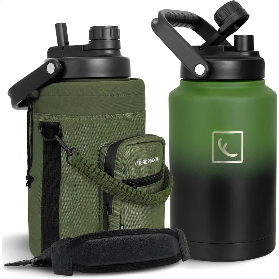 Insulated Double Vacuum Stainless Steel Water Bottle