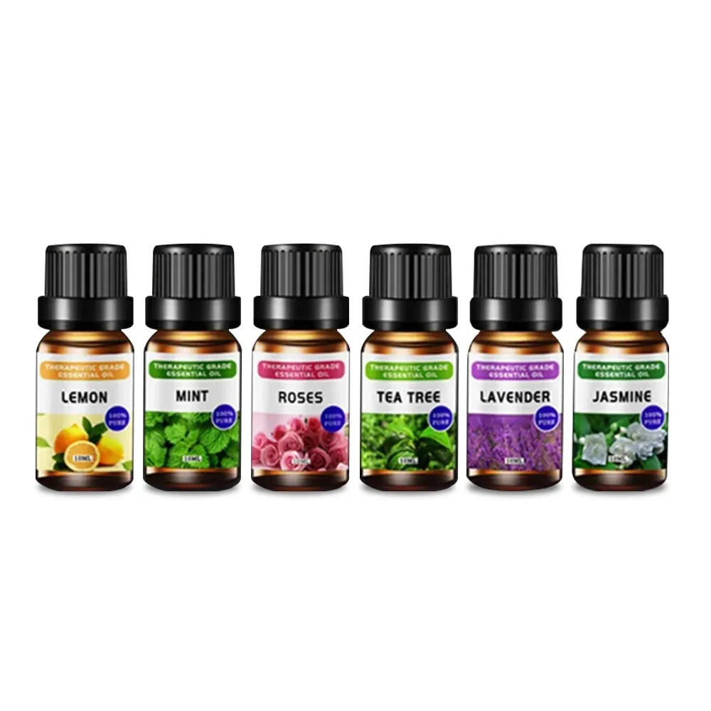 Hign-concerned Aromatic Essential Oil Diffuser Kit With 6 Fragrances