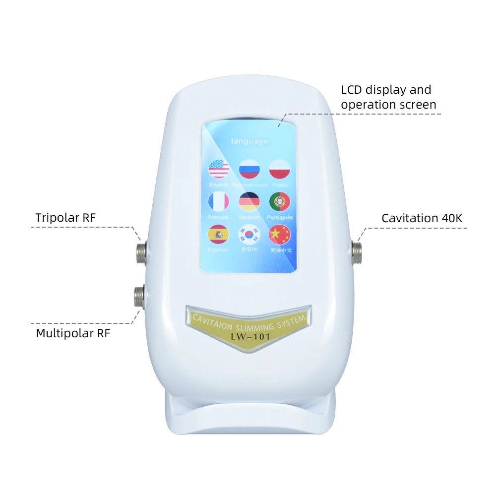 Skinterest 3in4in1 Body Slimming Massager Cavitation Machine