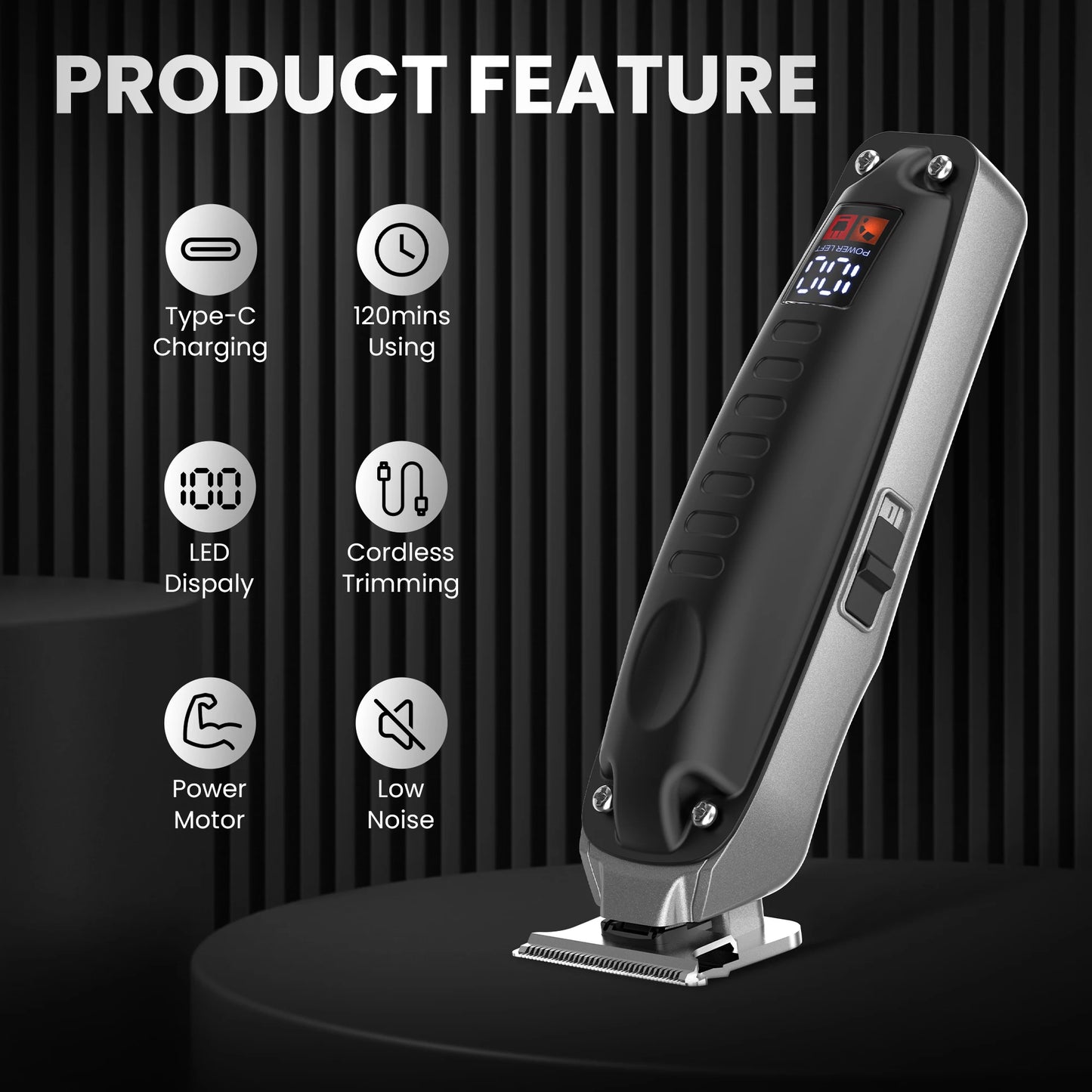 SEJOY Cordless Hair Clippers for Men Trimmer Kit Barber Machine