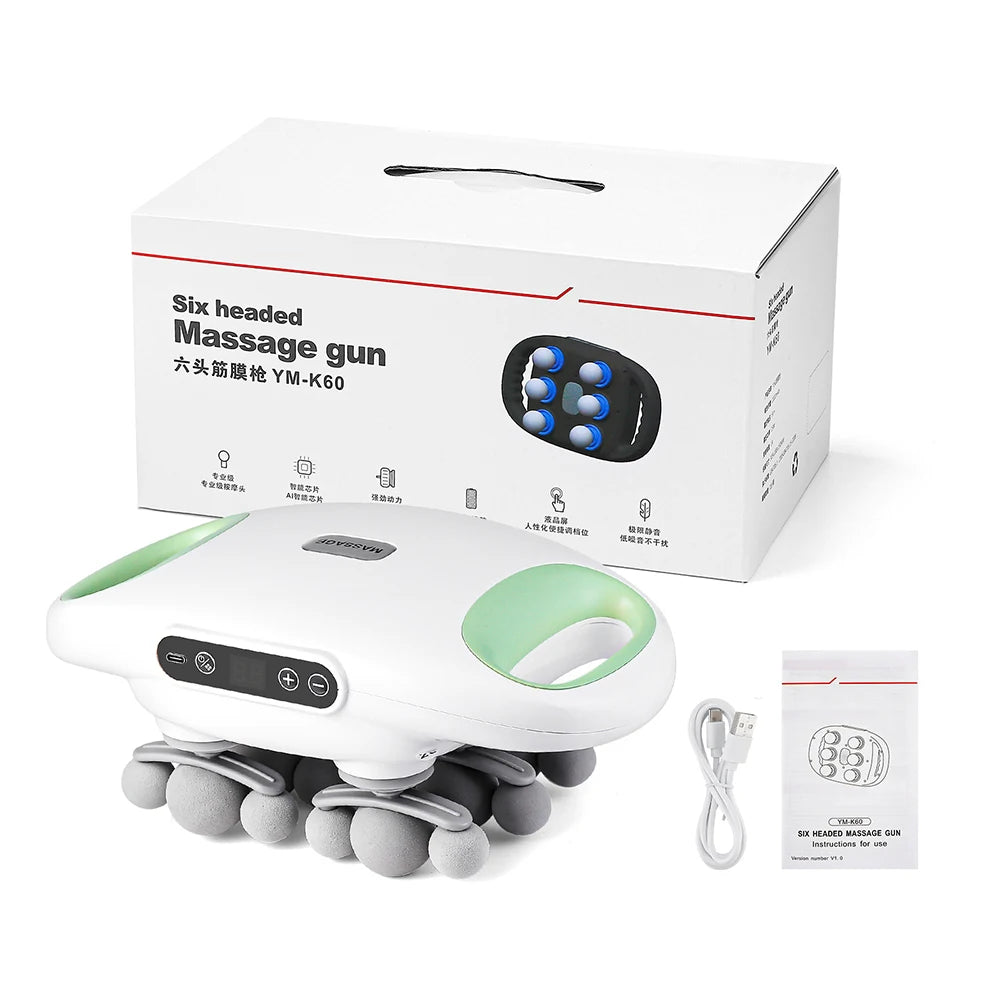 Iebilif Fascia Gun 18 Head High Frequency Deep Tissue Massager
