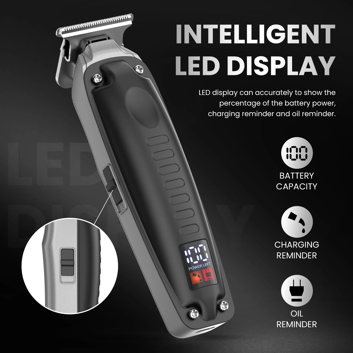 SEJOY Cordless Hair Clippers for Men Trimmer Kit Barber Machine