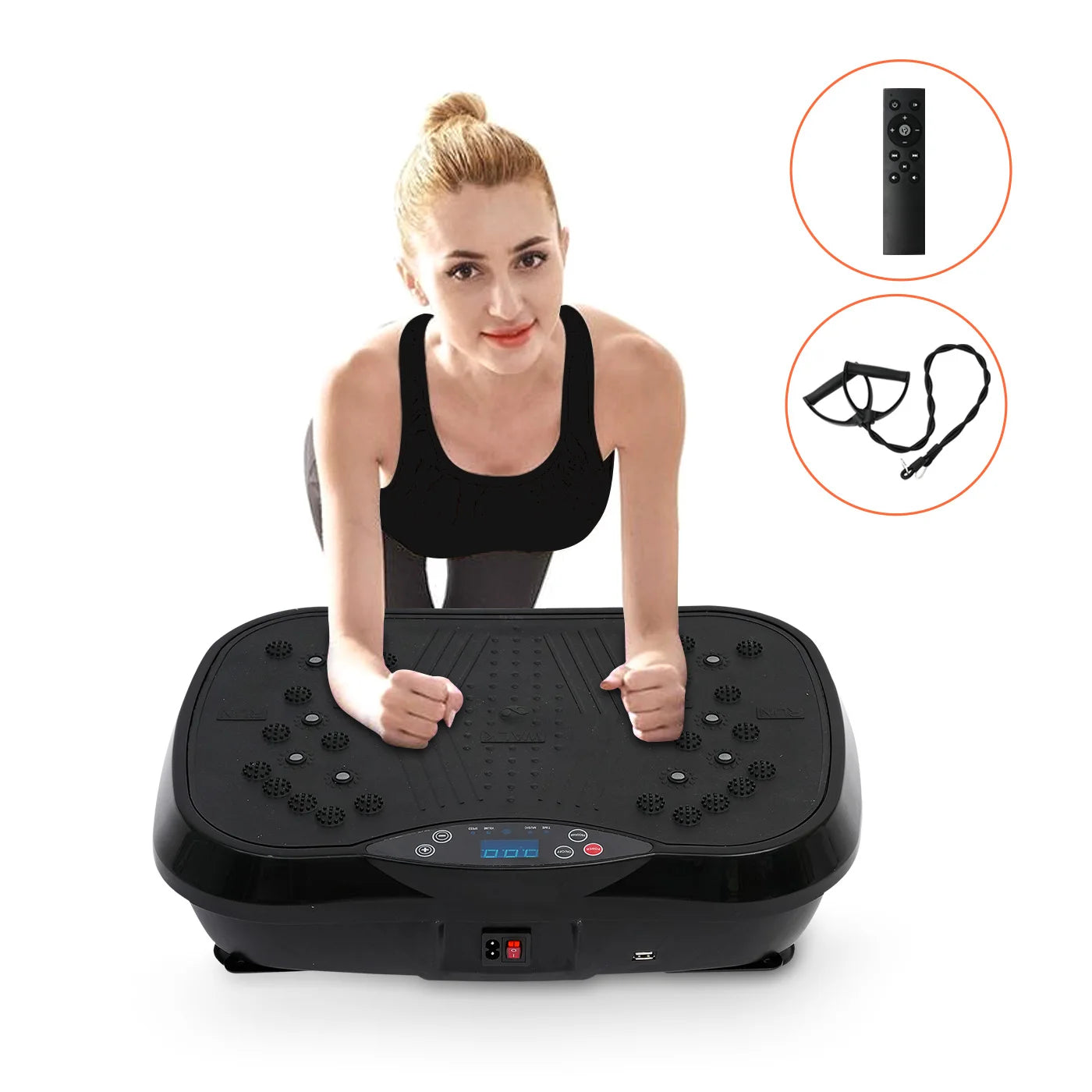 Vitality Wellness Store Vibration Plate Exercise Machine For Home Fitness